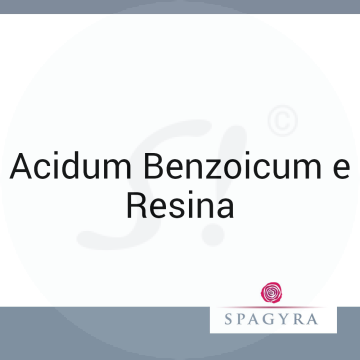 Acidum Benzoicum e Resina Spagyra 10 ml C 60 Globuli