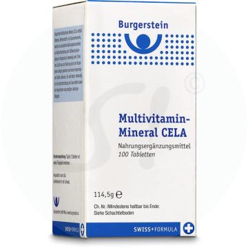 Burgerstein CELA Multivitamin Mineral Tabletten 100 Stk.