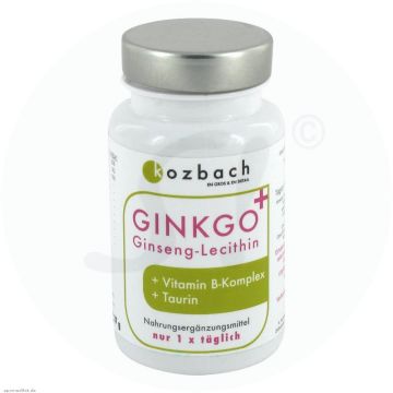 Kozbach Ginkgo Ginseng-Lecithin Kapseln 60 Stk.