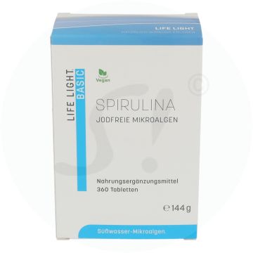 Life Light Spirulina Tabletten Nachfüllung 360 Stk.
