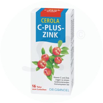 Vitamin C Cerola plus Zinktaler