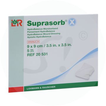 Suprasorb X Hydro Kompresse 5 Stk.
