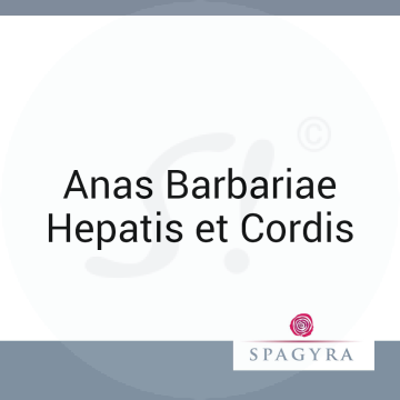 Anas Barbariae Hepatis et Cordis Spagyra 10 ml C 30 Globuli