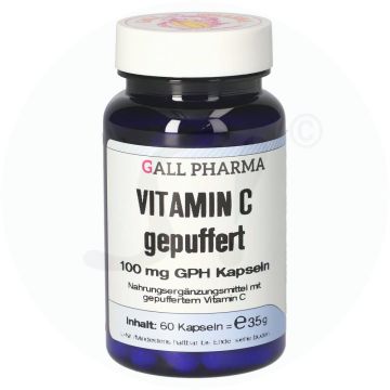Gall Pharma Vitamin C 100 mg Gepuffert Kapseln 60 Stk.