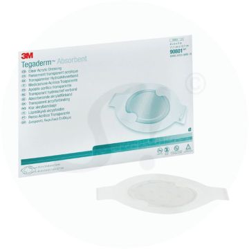 3M Tegaderm Absorb  5 Stk. 7,6 x 9,5 cm