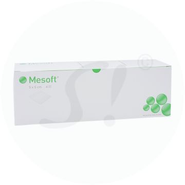 Mölnlycke Mesoft Vlieskompressen 5 x 5 cm 75x2 Stk. 150 Stk.