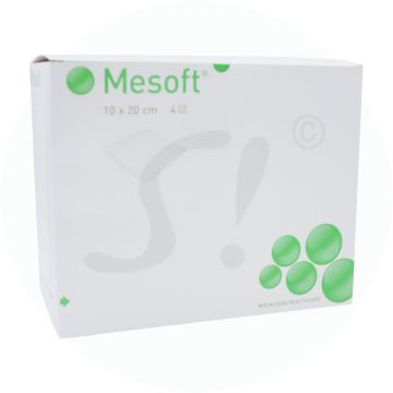 Mölnlycke Mesoft Vlieskompressen 10 x 20 cm 24x5 Stk. 120 Stk.