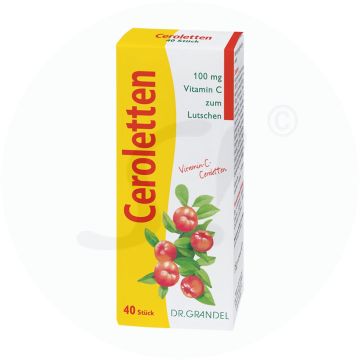 Vitamin C Ceroletten Lutschtabletten 40 Stk.