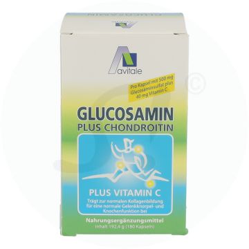 Avitale Glucosamine + Chondroitin 500 mg Kapseln 180 Stk.