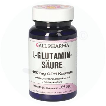 Gall Pharma L-Glutaminsäure 400mg Kapseln 60 Stk.