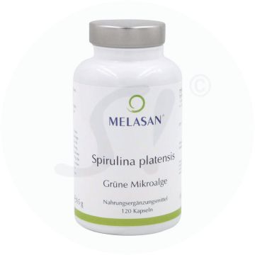 Melasan Spirulina Platensis 500 mg Kapseln 120 Stk.