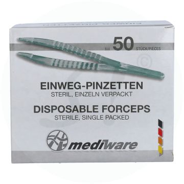 Einmal Pinzette steril Basu 50 Stk.