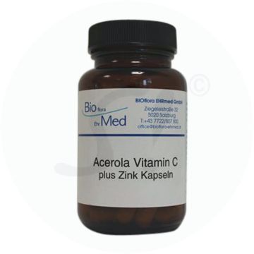 Ehrmed Bioflora Acerola Vitamin C Kapseln 60 Stk.