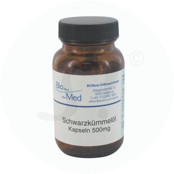 Bioflora Ehrmed Schwarzkümmel Öl 500 mg Kapseln 80 Stk.