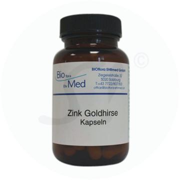 Ehrmed Zink Goldhirse Kapseln 60 Stk.
