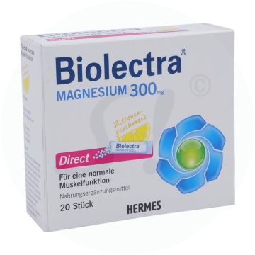 Biolectra Direct Beutel 20 Stk. Magnesium