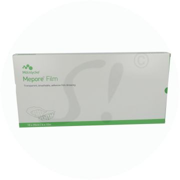 Mölnlycke Mepore Film steril 20 Stk. 10 x 25 cm