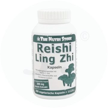 The Nutri Store Reishi Ling Zhi 300 mg Kapseln 200 Stk.
