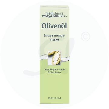 Medipharma Cosmetics Olivenöl Entspannungsmaske 30 ml