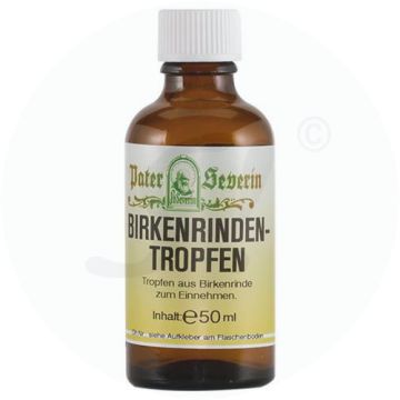 Birkenrinden Tropfen