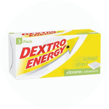 Dextro Energy 3er Würfel 138 g Zitrone
