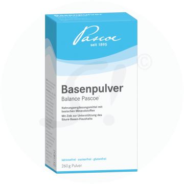 Basenpulver Balance Pascoe  260 g Pulver