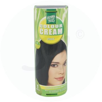 Henna Plus Colour Creme 60 ml Black
