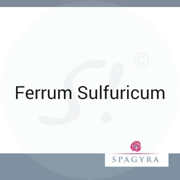 Ferrum Sulfuricum Spagyra D 10 Globuli 10 ml