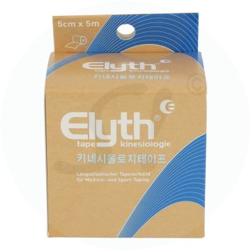 Elyth Kinesiologisches Tape Neutral 5 cm x 5 m 1 Stk.