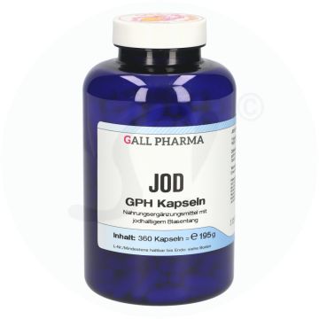 Gall Pharma Jod Kapseln 360 Stk.