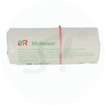Mullbinde Lohmann & Rauscher Mollelast Cellophan  4 m x 10 cm