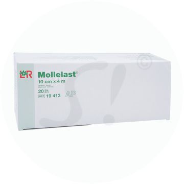 Lohmann & Rauscher Mullbinde Mollelast Cellophan 20 Stk.
