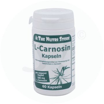 The Nutri Store L-Carnosin Kapseln 500 mg 60 Stk.