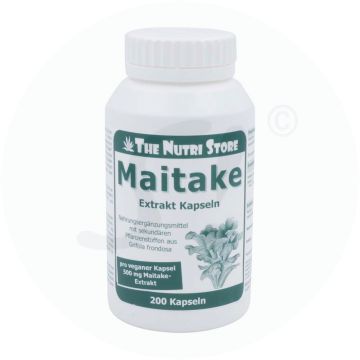 The Nutri Store Maitake Extrakt 500 mg Kapseln 200 Stk.
