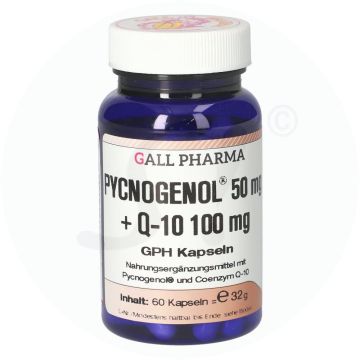 Gall Pharma Pycnogenol Kapseln 50mg+Q10 60 Stk.