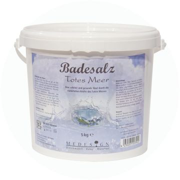 Badesalz Totes Meer Medesign