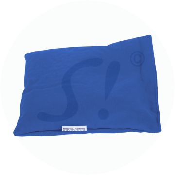 Traubenkernkissen Blau 22x22cm 1 Stk.