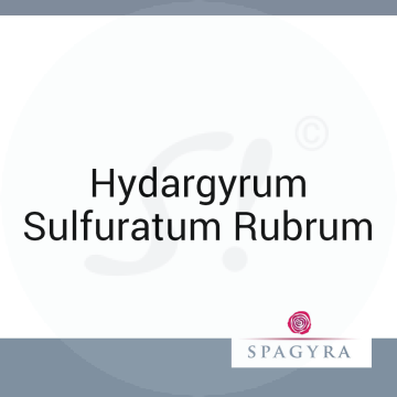 Hydargyrum Sulfuratum Rubrum Spagyra 10 ml D 30 Globuli