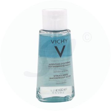 VICHY Pureté Thermale Wasserfester Augen-Make-up-Entferner für empfindliche Augen 100 ml