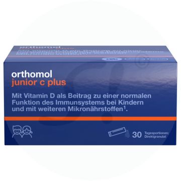 Orthomol junior C plus® Direktgranulat Himbeer-Limette 30 Stk.
