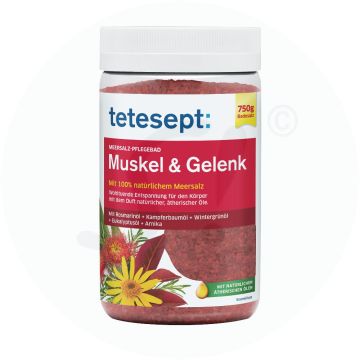 Tetesept Meersalz Bad Muskel & Gelenke 750 g