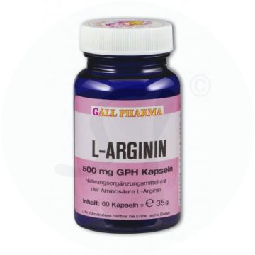 Gall Pharma L-Arginin Kapseln 500mg 550 Stk.