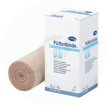 Elastische Pütterbinde HF 5m x 12cm 10 Stk.