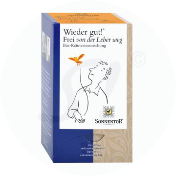 Sonnentor Wieder gut! Frei von der Leber weg Kräutertee 18 Btl.