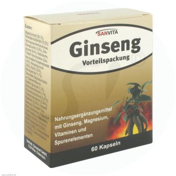 Sanvita Ginseng Kapseln 60 Stk.