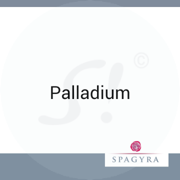 Palladium Spagyra 10 ml C 10 Dilution