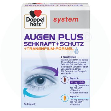 Doppelherz Augen Plus Sehkraft + Schutz 60 Stk.