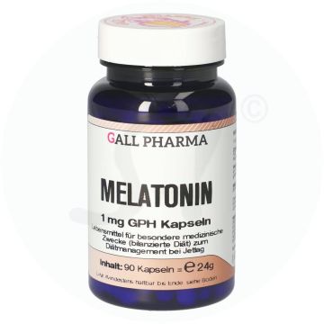 Gall Pharma Melatonin 1 mg Kapseln 90 Stk.