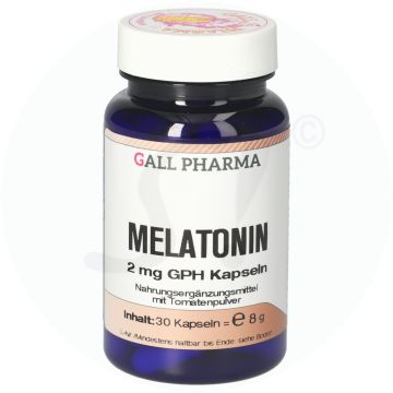 Gall Pharma Melatonin 2 mg Kapseln