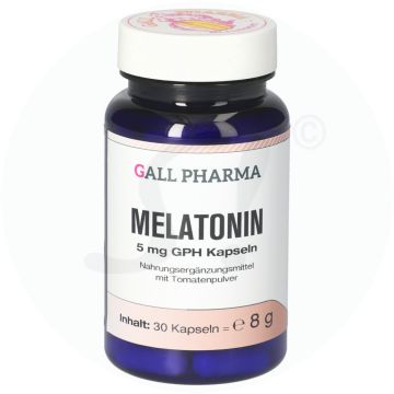 Gall Pharma Melatonin 5 mg Kapseln
